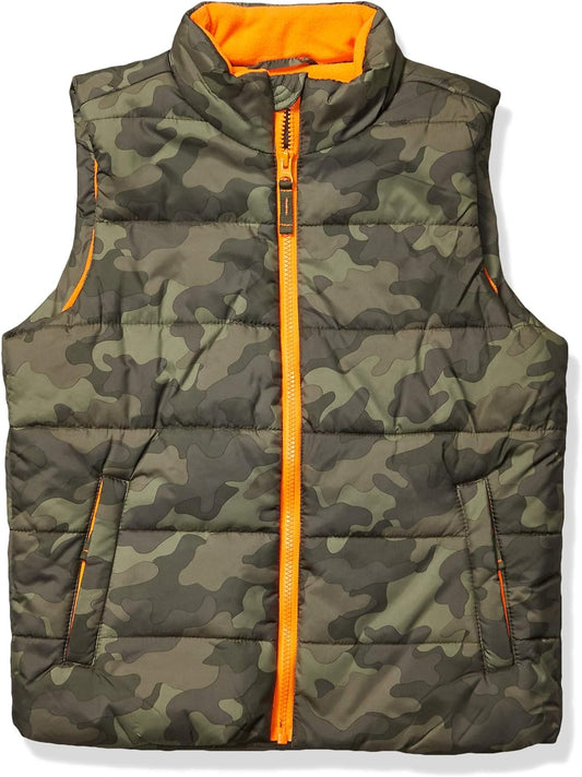 Boys' Heavyweight Puffer Vest Outerwear