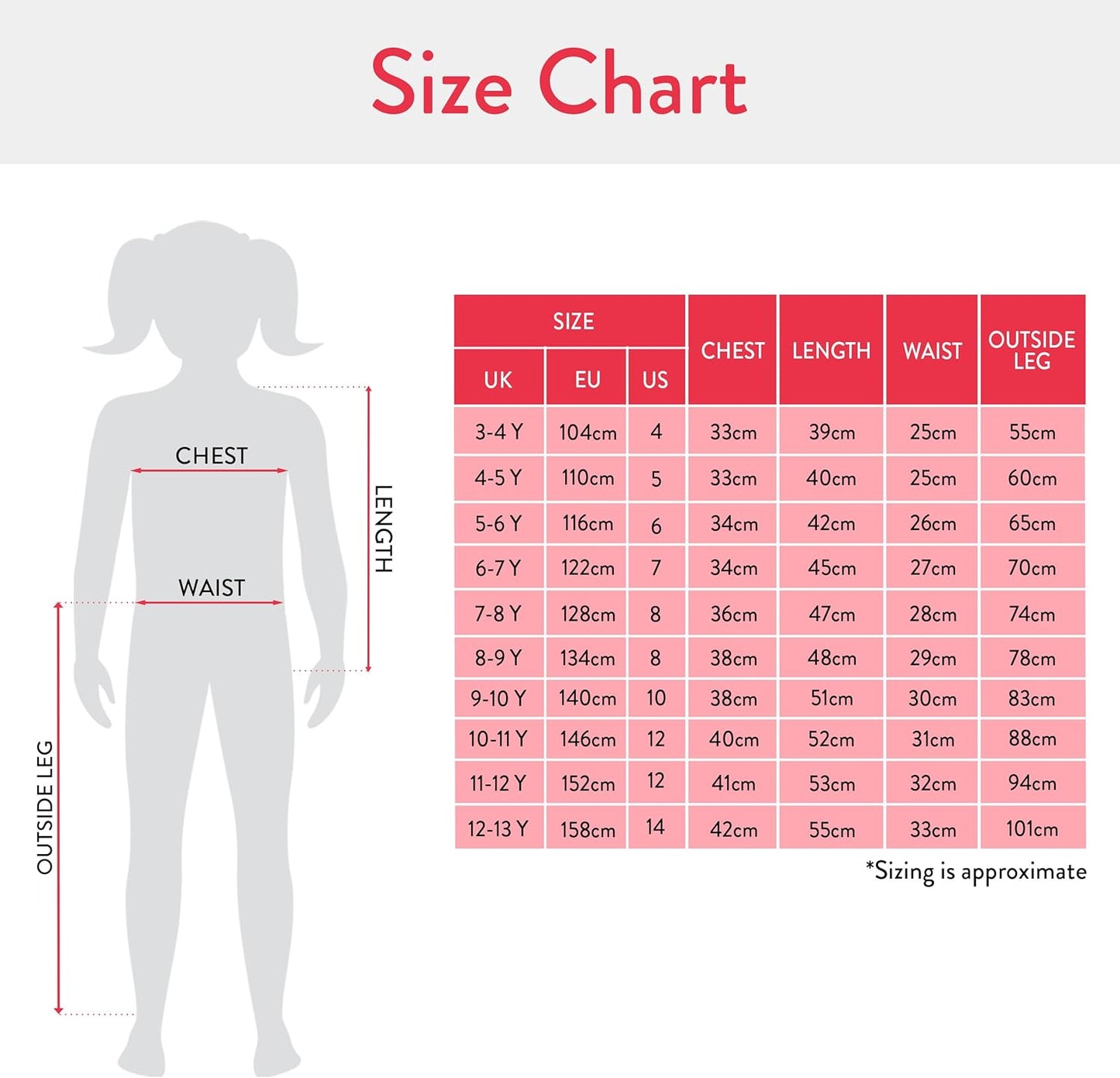 Pyjamas 2 Pack | Bingo Girls Pyjamas | Girls’ Pyjama Sets | Pack of 2 Kids Pjs | Ages 18 Months to 8 Years