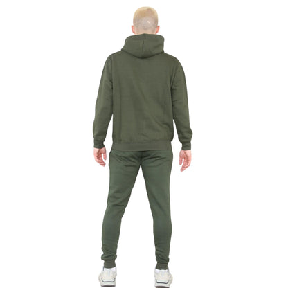 MYT Mens Pullover Tracksuit Fleece Hoodie Sweatshirt Joggers Track Pants Bottoms