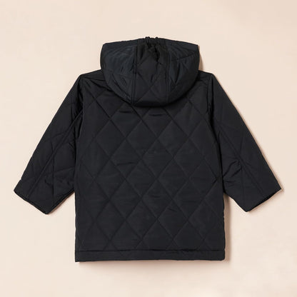 Unisex Kids' Long Quilted Jacket